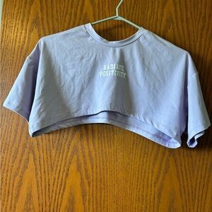 Radiate Positivity Kids Short Sleeve Tee - Purple